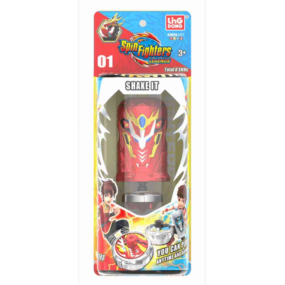 SPIN FIGHTERS LEGENDS - FLAMING DRAGON 