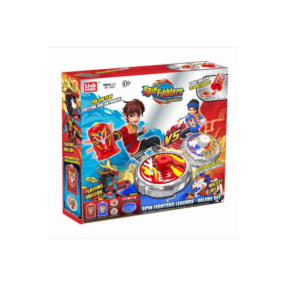 SPIN FIGHTERS LEGENDS - DELUXE SET 