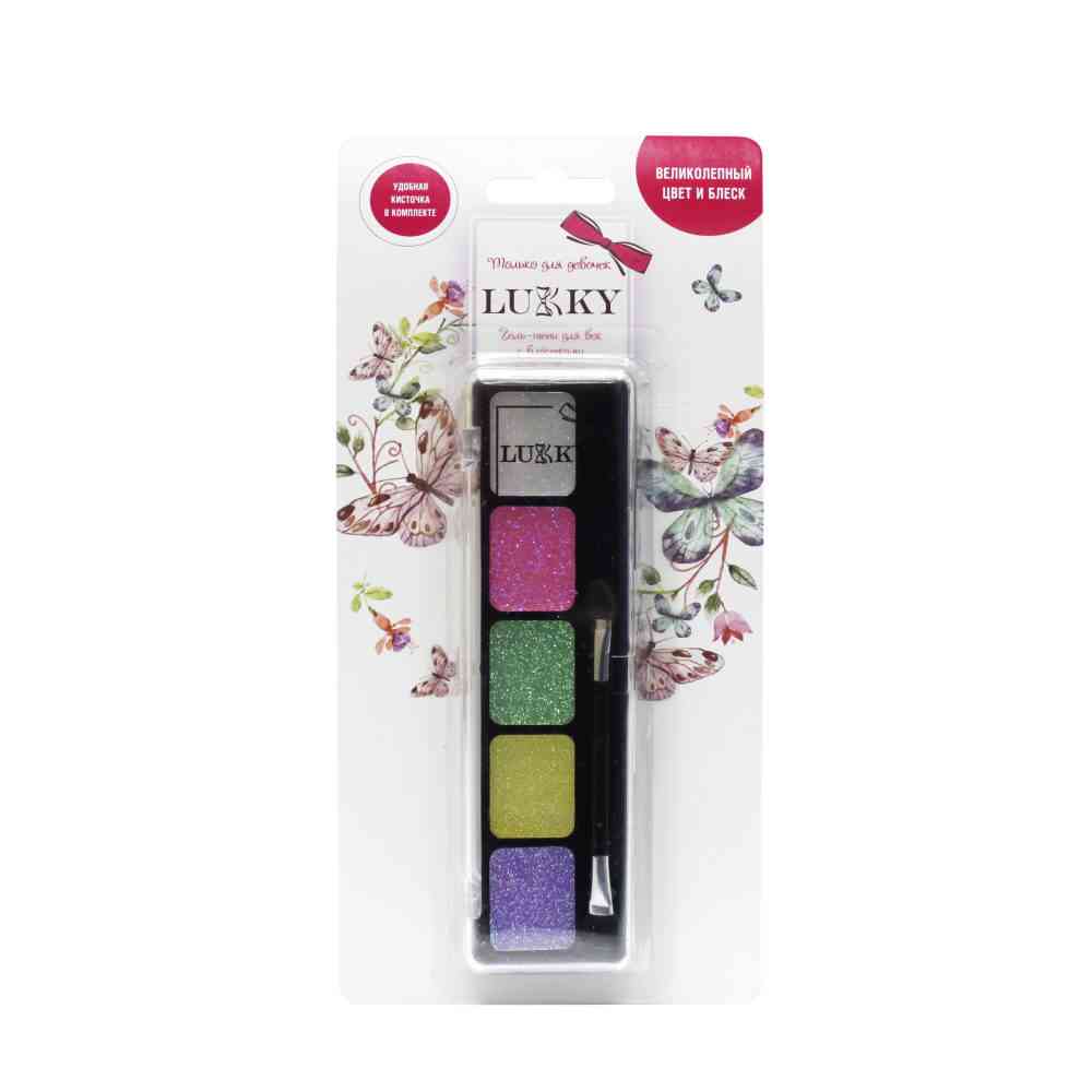 LUKKY SJENKE ZA OCI GEL SA SLJOKICAMA 4.7ML -PASTELNE BOJE T15393