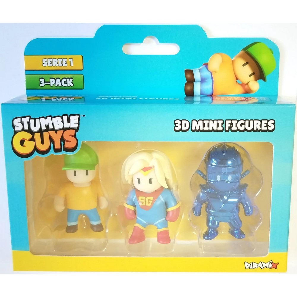 STUMBLE GUYS MINI AKCIONA FIGURE 3PACK