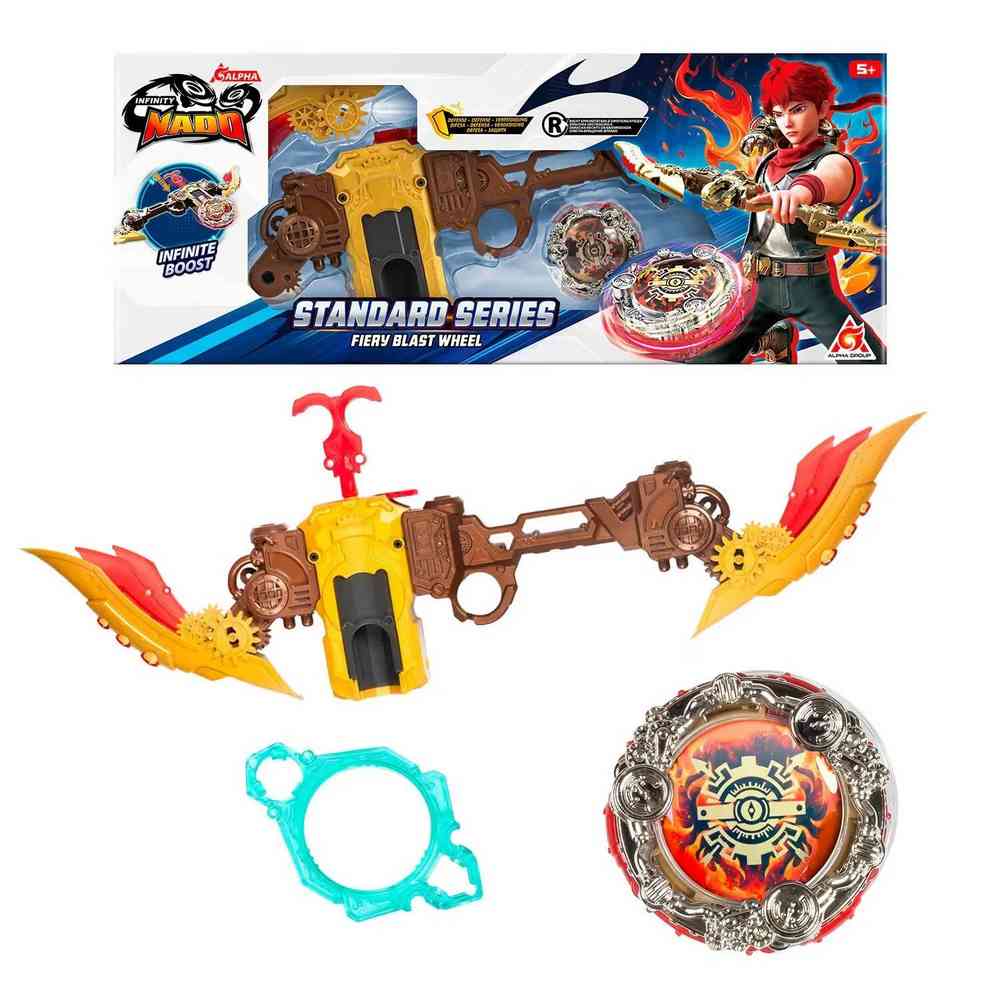 TW664113 NADO S7 ČIGRA STANDARD SERIJA - FIERY BLAST WHEEL 