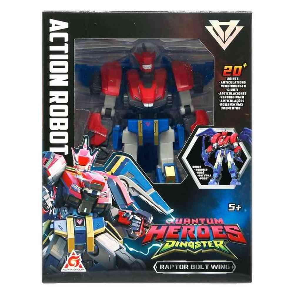 TWD580875 DINOSTER FIGURA 13 CM RAPTOR BOLT WING 