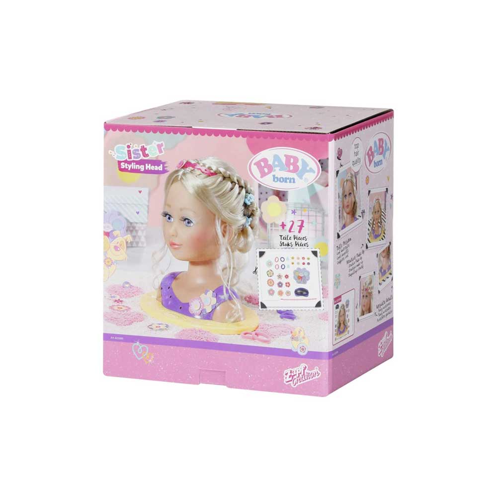 BABY BORN SESTRA STYLING HEAD