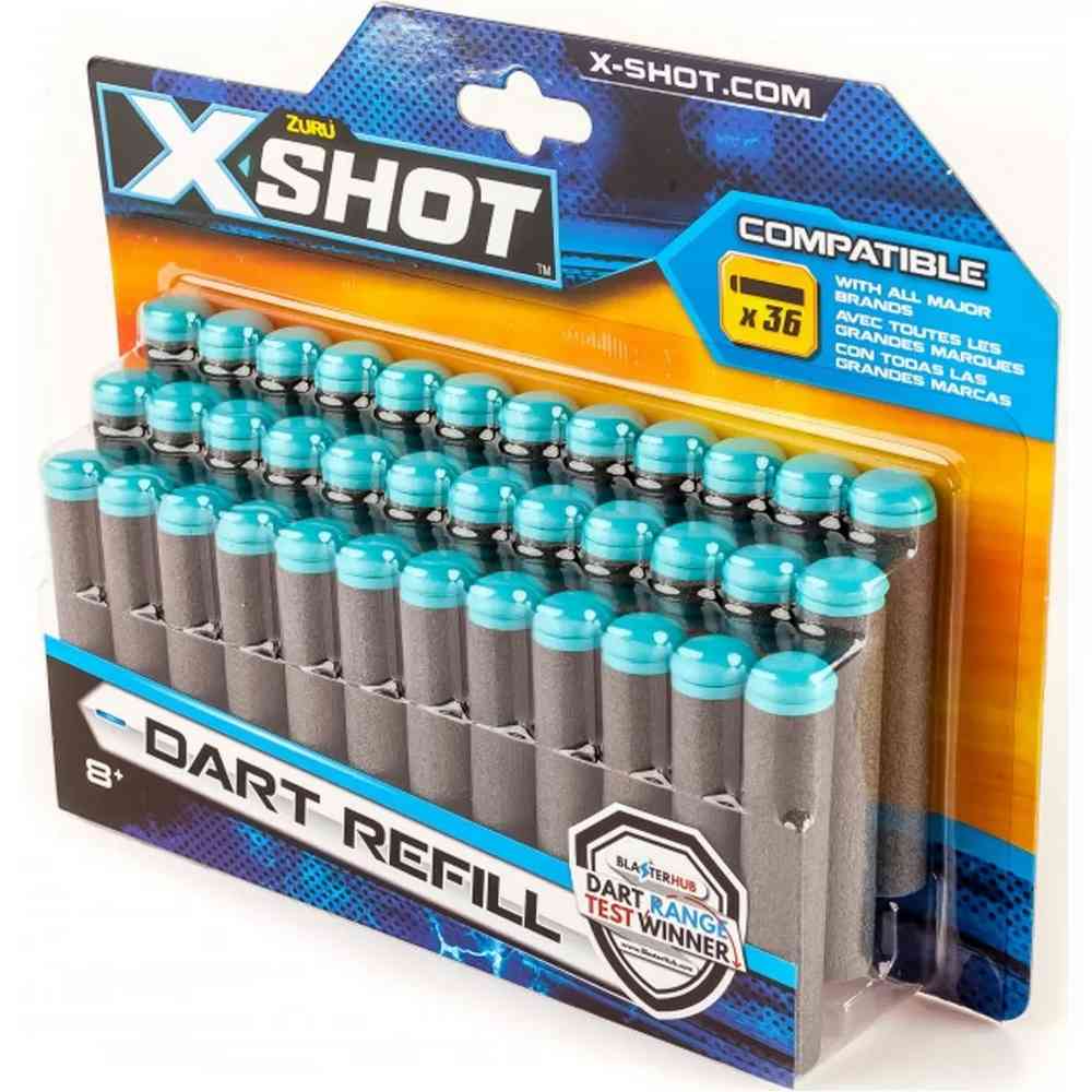 X-SHOT - 36 REFILL DARTS 