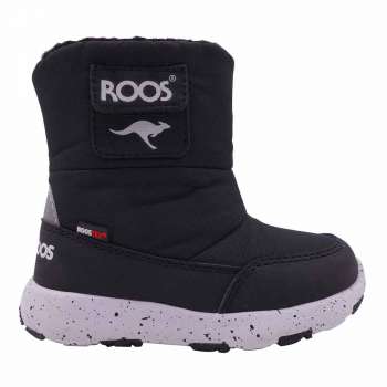 KANGAROOS CIZME JET BLACK WHITE 