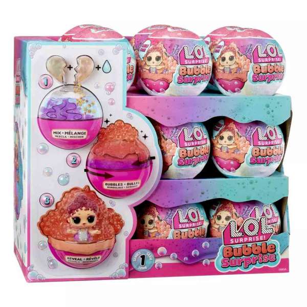 119777 LOL SURPRISE BUBBLE SUPRISE DOLL PDQ