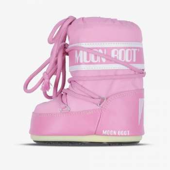 MOON BOOT CIZME ICON MINI NYLON PINK 