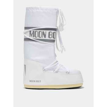 MOON BOOT CIZME ICON NYLON WHITE 