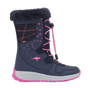 KANGAROOS CIZME DK NAVY DAISY PINK 