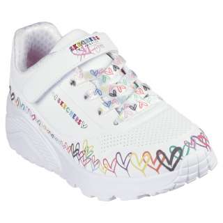 SKECHERS PATIKE UNO LITE - HEART CRAZE 