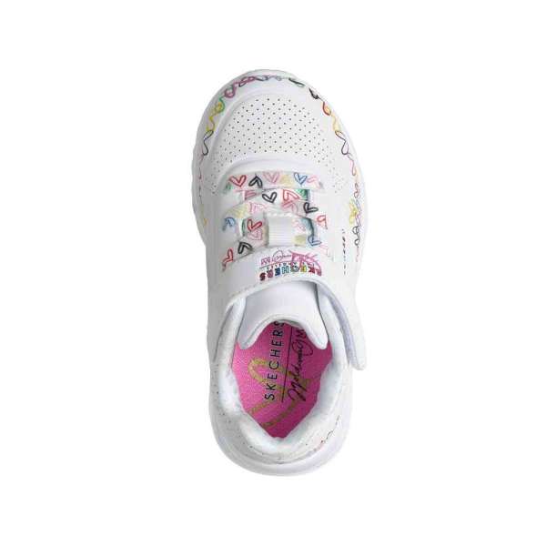 SKECHERS PATIKE UNO LITE-HEART CRAZE 
