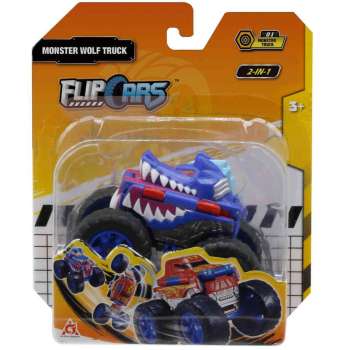 FLIP CARS AUTIC- MONSTER wolf 