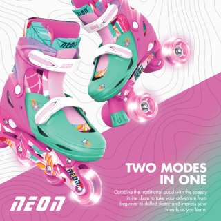 NEON COMBO ROLERI 30-33 FLORAL 