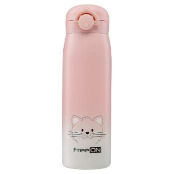 FREEON TERMOS BOCA MACA, 480 ML PINK 