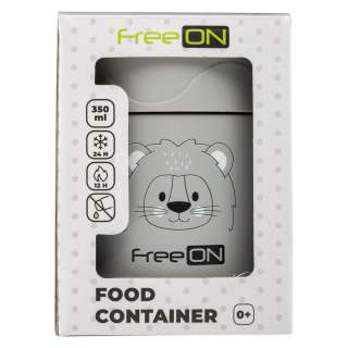 FREEON TERMO POSUDA ZA HRANU LAV 350 ML, GREY 