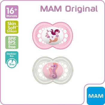 MAM LAZA ORIGINAL SILIKON 16M+ 2/1 