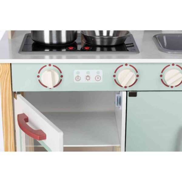 FREE2PLAY DRVENA KUHINJA SA SVIJETLOM I ZVUKOM 