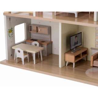 FREE2PLAY DRVENA KUĆICA ZA LUTKE S NAMJEŠTAJEM ELLA 