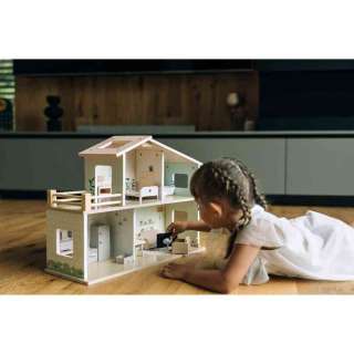 FREE2PLAY DRVENA KUĆICA ZA LUTKE S NAMJEŠTAJEM ELLA 