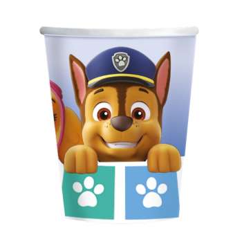 AMSCAN CASA 250 ML PAW PATROL 8 KOM 