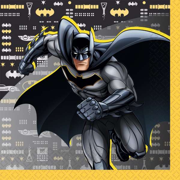 AMSCAN SALVETE BATMAN 16 KOM 