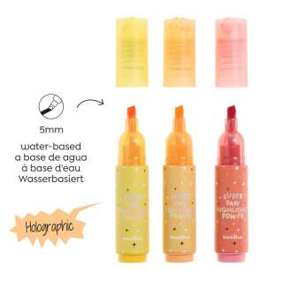 BACK2FUN TEKST MARKER 3 KOM NEON 