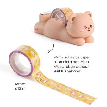 BACK2FUN STALAK I SELOTEJP TEDDY 