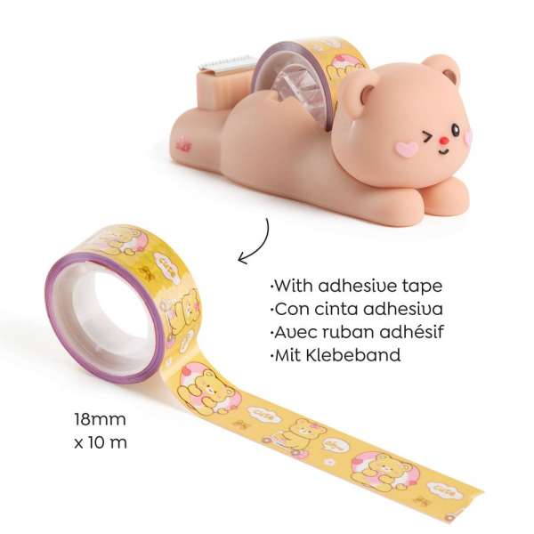 BACK2FUN STALAK I SELOTEJP TEDDY 