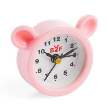 BACK2FUN ALARM SATIC TEDDY PINK 