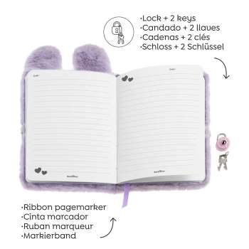 BACK2FUN TAJNI DNEVNIK FLUFFY BUNNY 