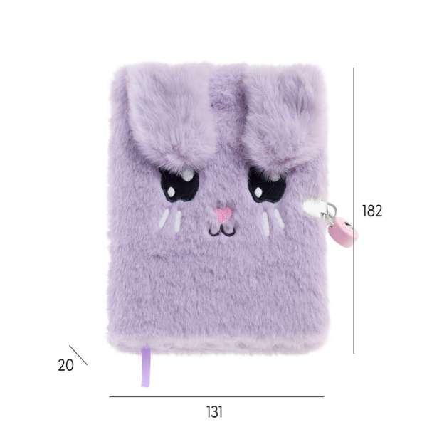 BACK2FUN TAJNI DNEVNIK FLUFFY BUNNY 
