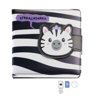 BACK2FUN NOTES PADDED MAGNET ZEBBY 