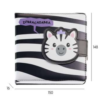 BACK2FUN NOTES PADDED MAGNET ZEBBY 
