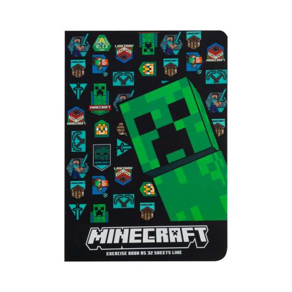 ASTRA SVESKA A5 32L DIKTO MINECRAFT 
