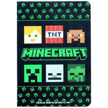 ASTRA SVESKA A5 60L DIKTO MINECRAFT 