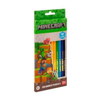 ASTRA DRVENE BOJICE 12 KOM MINECRAFT 
