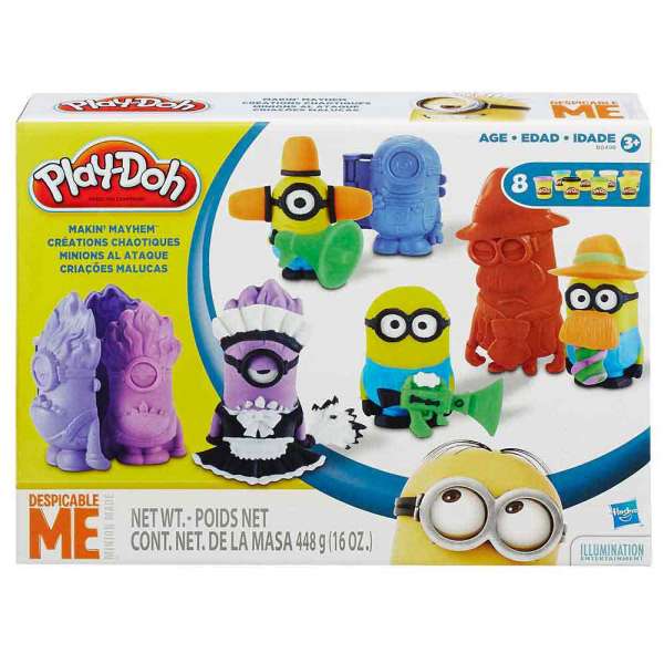 PLAY DOH MINION SET 