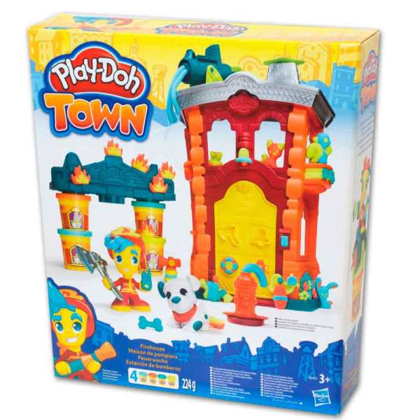 PLAY DOH PLASTELIN SET TOWN VATROGASAC 