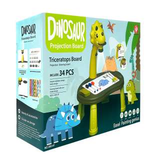 STARWOOD DINO ZELENI TRICERATOPS PROJEKTOR SET ZA IGRU 