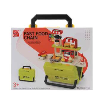 BEST LUCK FAST FOOD KOMBO KOFER SET ZA IGRU 