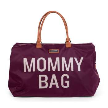 CHILDHOME MOMMY BAG NURSERY BAG  AUBERGINE 