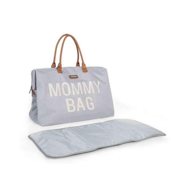 CHILDHOME MOMMY BAG BIG, RUCNA TORBA,SIVO BELA 
