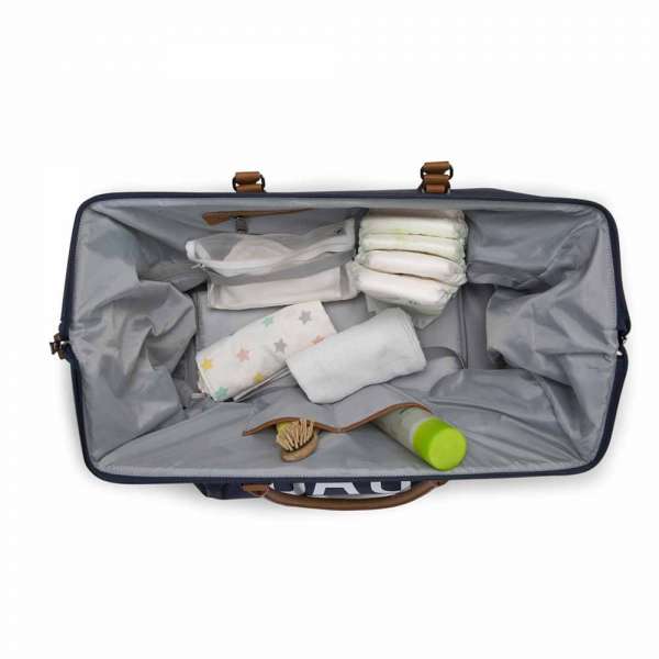 CHILDHOME MOMMY BAG BIG, RUCNA TORBA NAVY