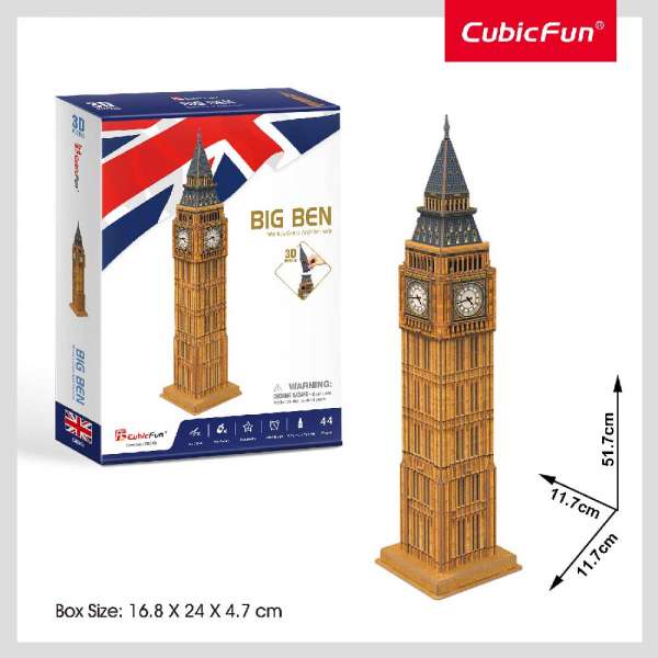 CUBICFUN PUZZLE BIG BEN C094h 