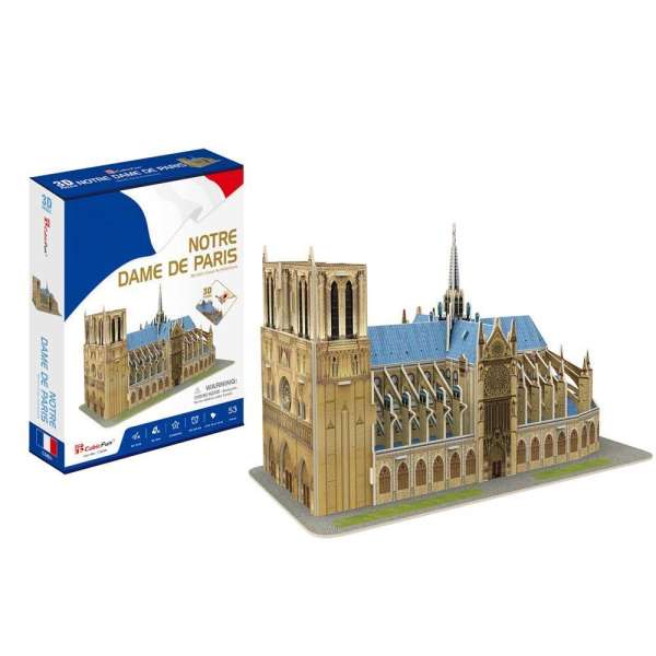 CUBICFUN PUZZLE NOTRE DAME DE PARIS C24