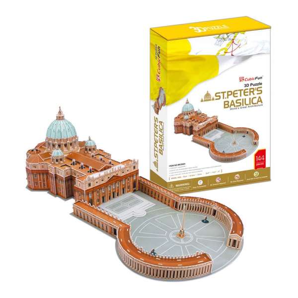 CUBICFUN PUZZLE ST. PETERS BASILICA C24