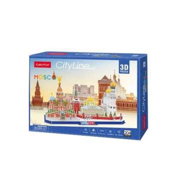 CUBICFUN PUZZLE CITY LINE MOSCOW MC266h 