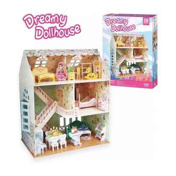 CUBICFUN PUZZLE DREAMY DOLLHOUSE P645h 