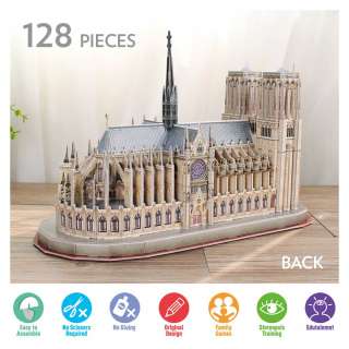 CUBICFUN PUZZLE NOTRE DAME DE PARIS
