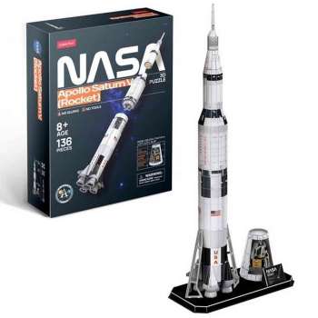 CBF210595 CUBICFUN SPACE SHUTLE V ROCKET 